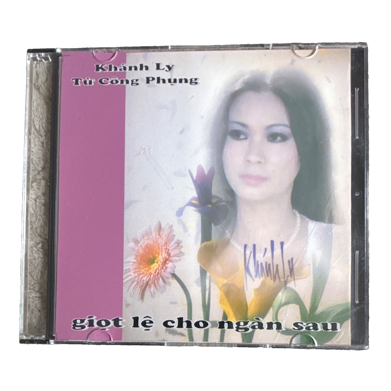 Khánh Ly & Từ Công Phụng - Giọt Lệ Cho Ngàn Sau CD 2001 Signed / Autographed