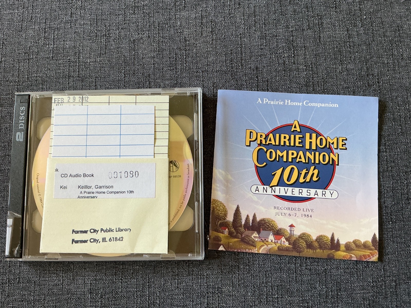 a prairie home companion 10th anniversary cd