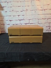 2 VIntage TEAC Cassette Tape Holder with 36 Cassette Retro Storage Design Style picture