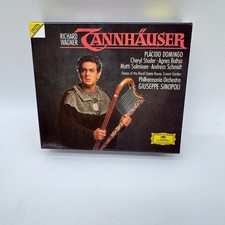 Wagner Tannhäuser Placido Domingo Sinopoli 3 CD Set Deutsche Grammophon Opera picture