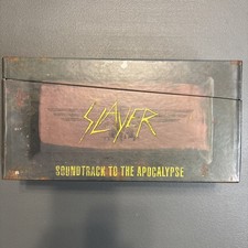 Vintage Slayer “Soundtrack To the Apocalypse” Bullet Box Set 5xCD Heavy Metal picture