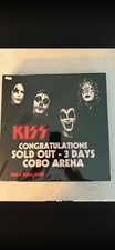 KISS Congratulations 3 Days at Cobo Arena 3 Show Box Set Rare Black Vinyl *Read* picture