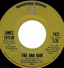 James Taylor - Fire and Rain / Anywhere Like Heaven