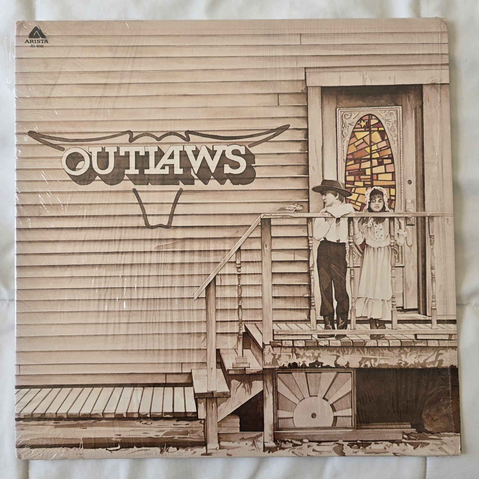 The Outlaws - Self Titled Album. Pre-owned vinyl LP. Gatefold. Arista AL 4042.