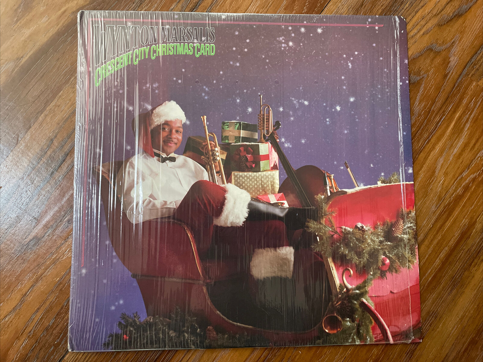 Wynton Marsalis ‎– Crescent City Christmas Card 1989 Columbia C45287 Vinyl NM