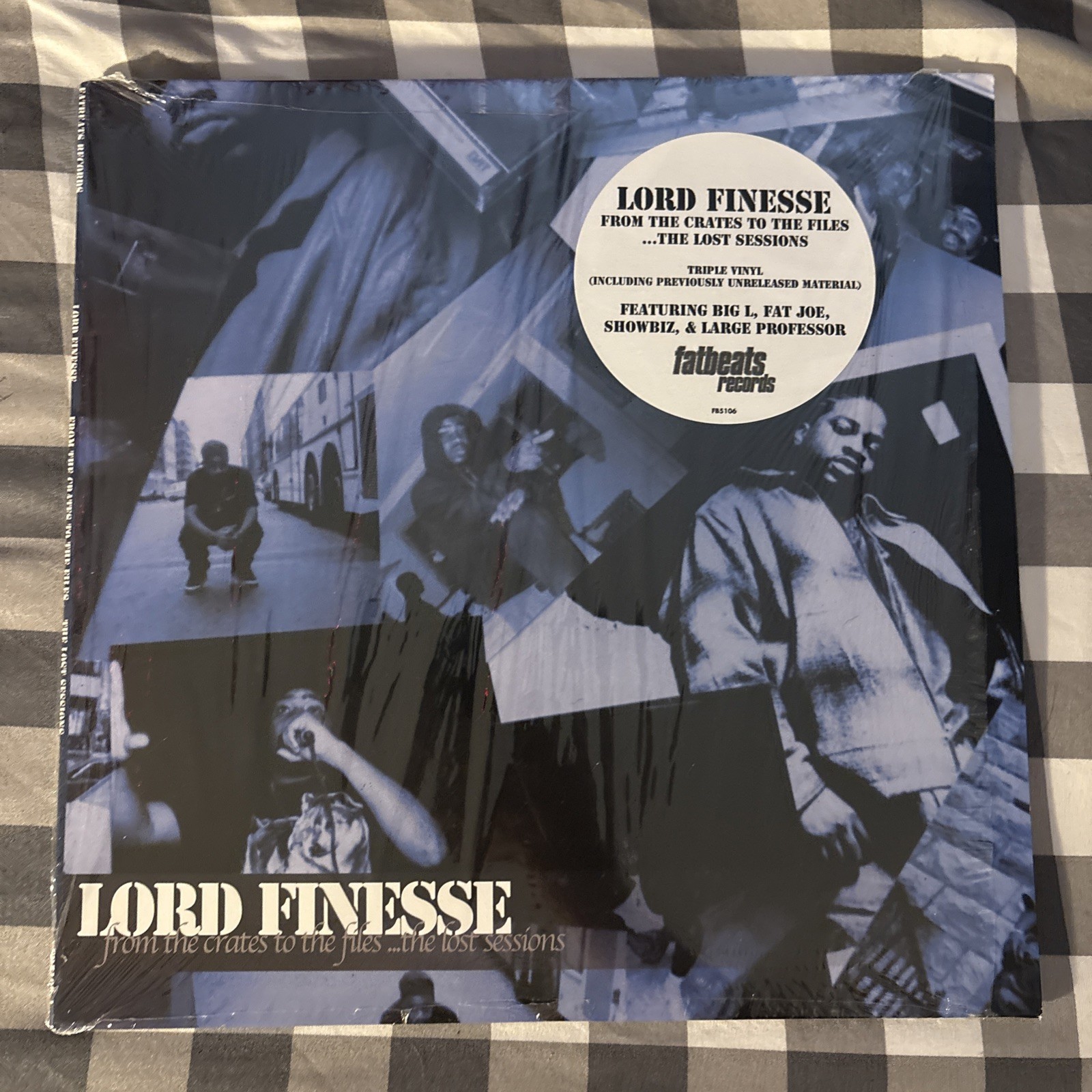 Lord Finesse – From The Crates To The Files ...The Lost Sessions US 2003 Vinyl
