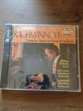 Rachmaninoff Complete Works for Piano & Orchestra 2CD - Abbey Simon: New/Sealed picture
