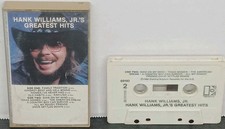 RARE VTG Cassette Hank Williams JR  Greatest Hits ELEKTRA ASYLUM Records 1982 picture