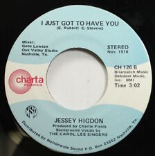 Soul Nm 45 Jessey Higdon - I Just Got To Have You / Old Love Letters On Charta picture