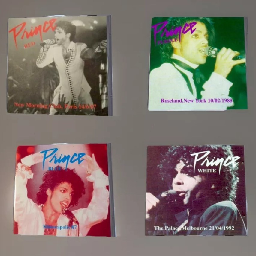 Prince Colors 1-9 CUSTOM Disc RARE BUNDLE