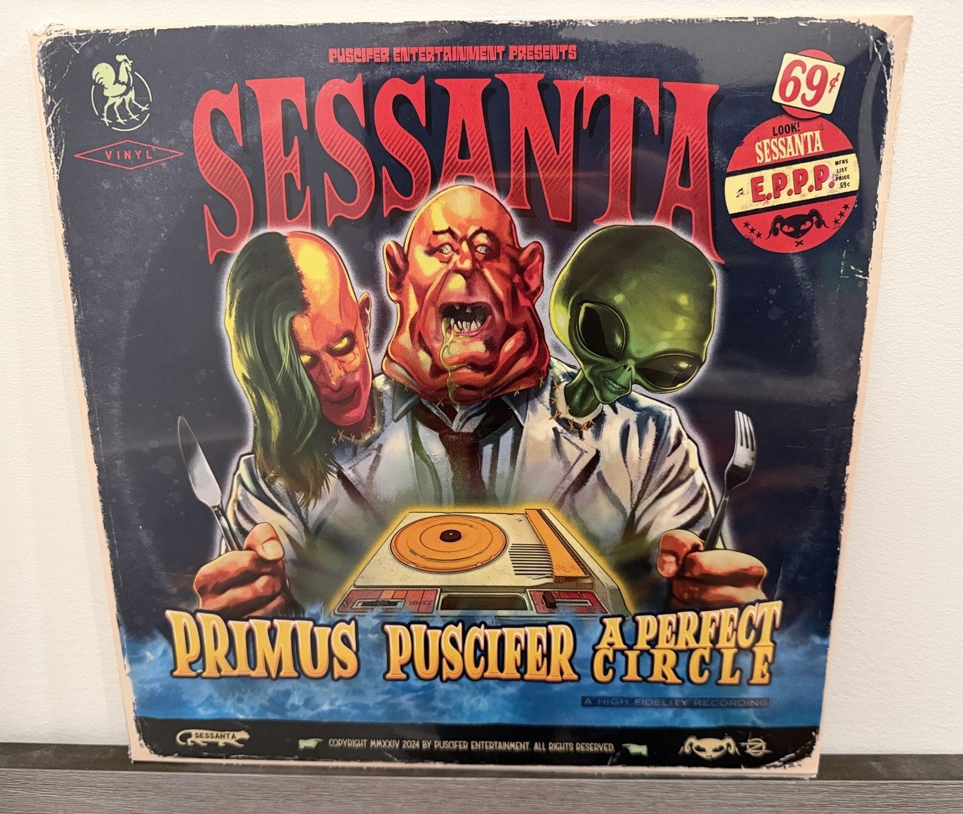 Primus / Puscifer / Perfect Circle Sessanta EPPP Primus Web Exclusive 1st Press