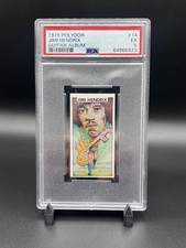 1975 Polydor # 14 Jimi Hendrix Guitar Album PSA 5 EX *Slab Has Small Crack* picture