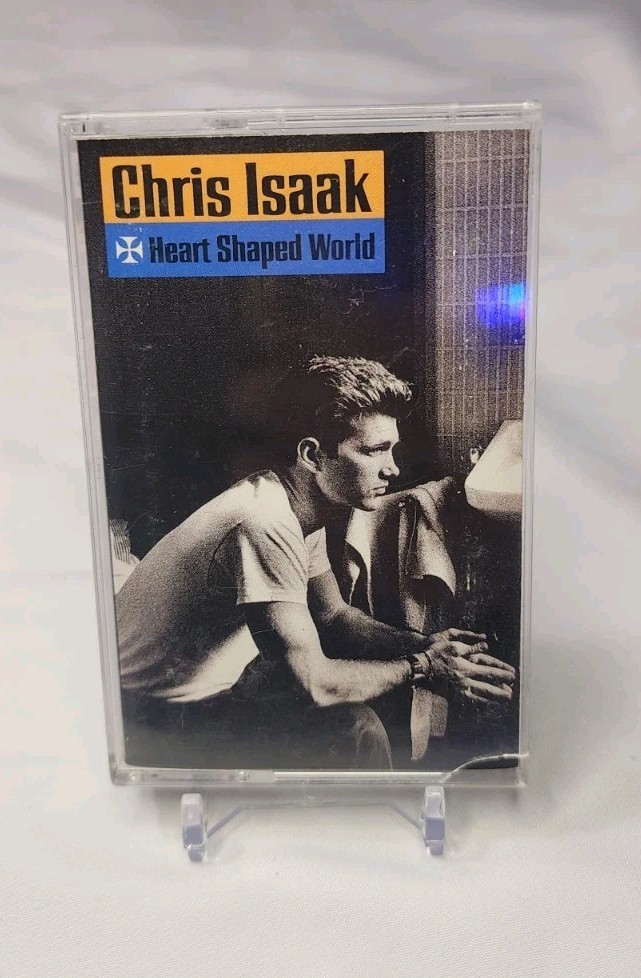 Heart Shaped World by Chris Isaak (Cassette Tape, Vintage Jun-1989, Reprise)