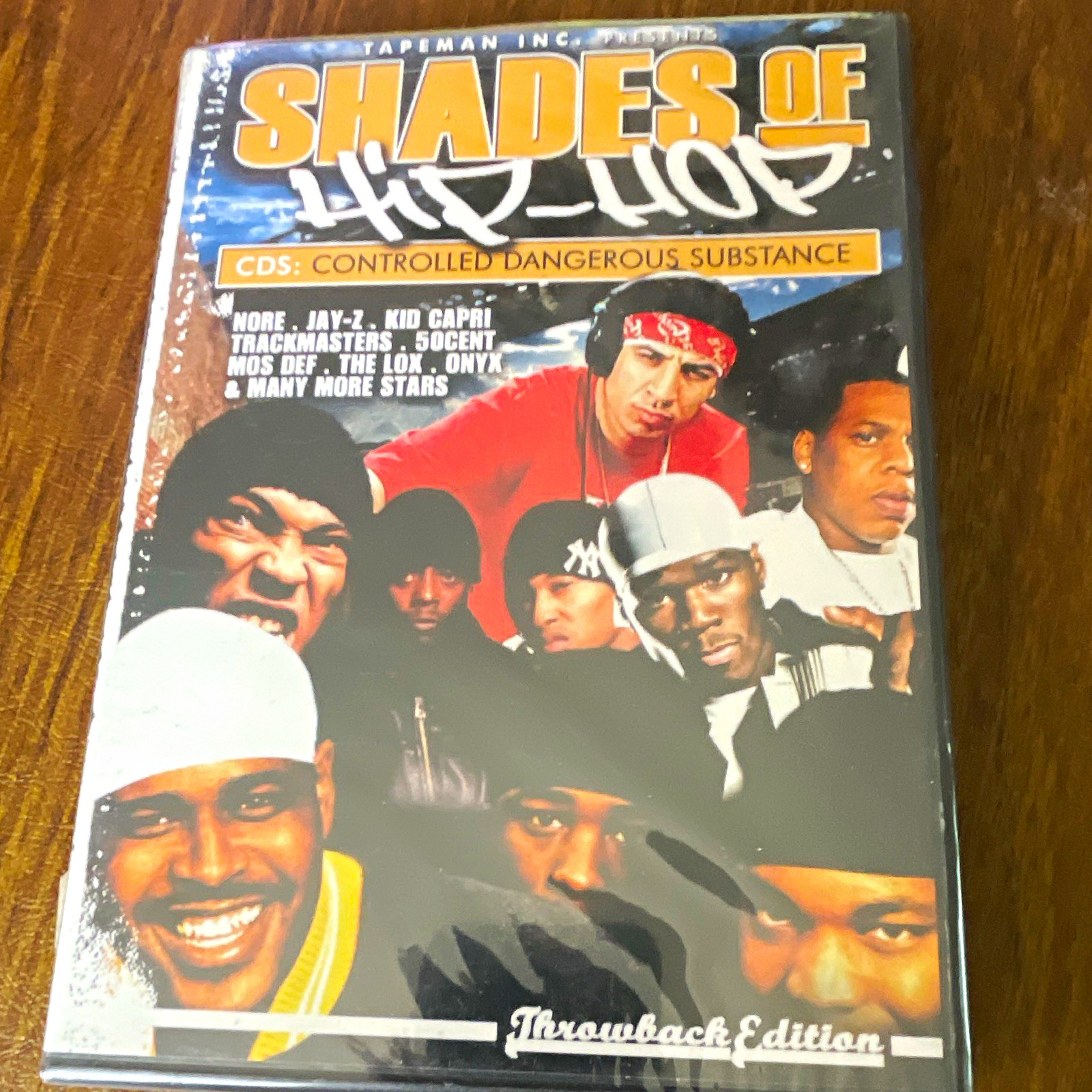 Tapeman Inc. Shades of Hip-Hop Throwback Edition 50 Cent JAY-Z SEALED