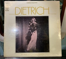 Vintage Vinyl Record LP Marlene Dietrich In London, Live Queens Theater, Sealed picture