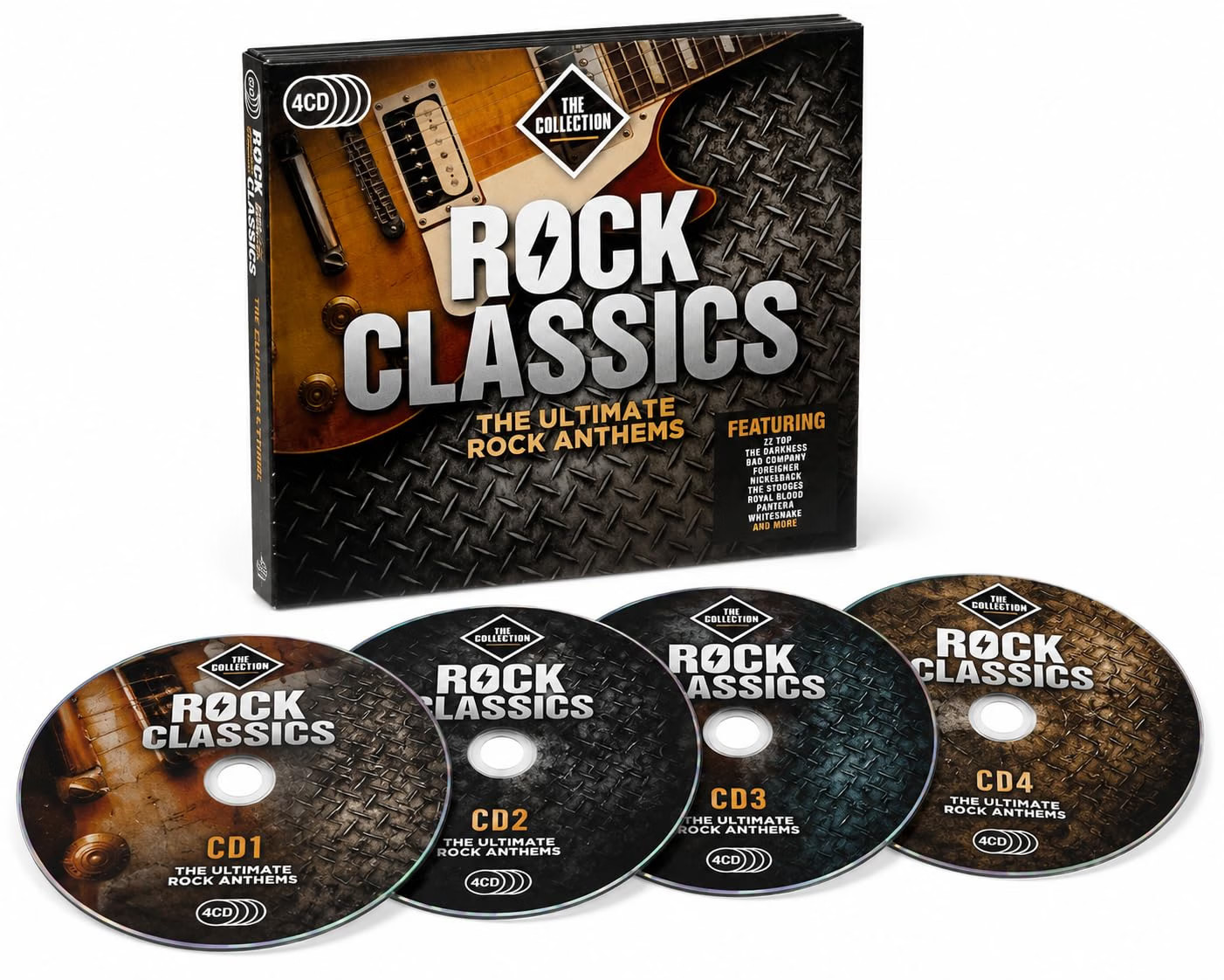 Various Artists - Rock Classics - The Ultimate Rock Anthems 4 CD Set