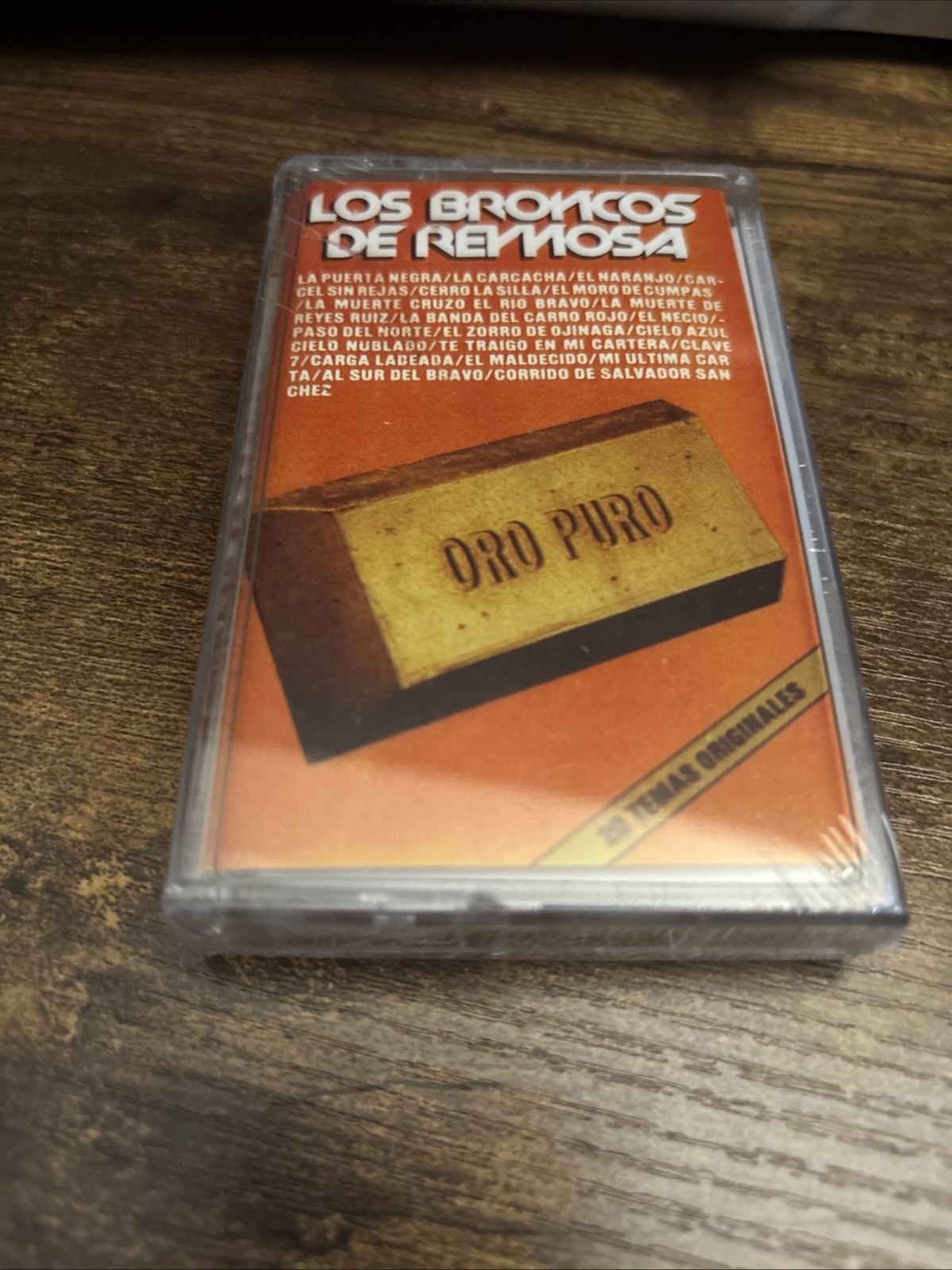 Los Broncos de Reynosa Oro Puro Latin Spanish Album Cassette TH-7511