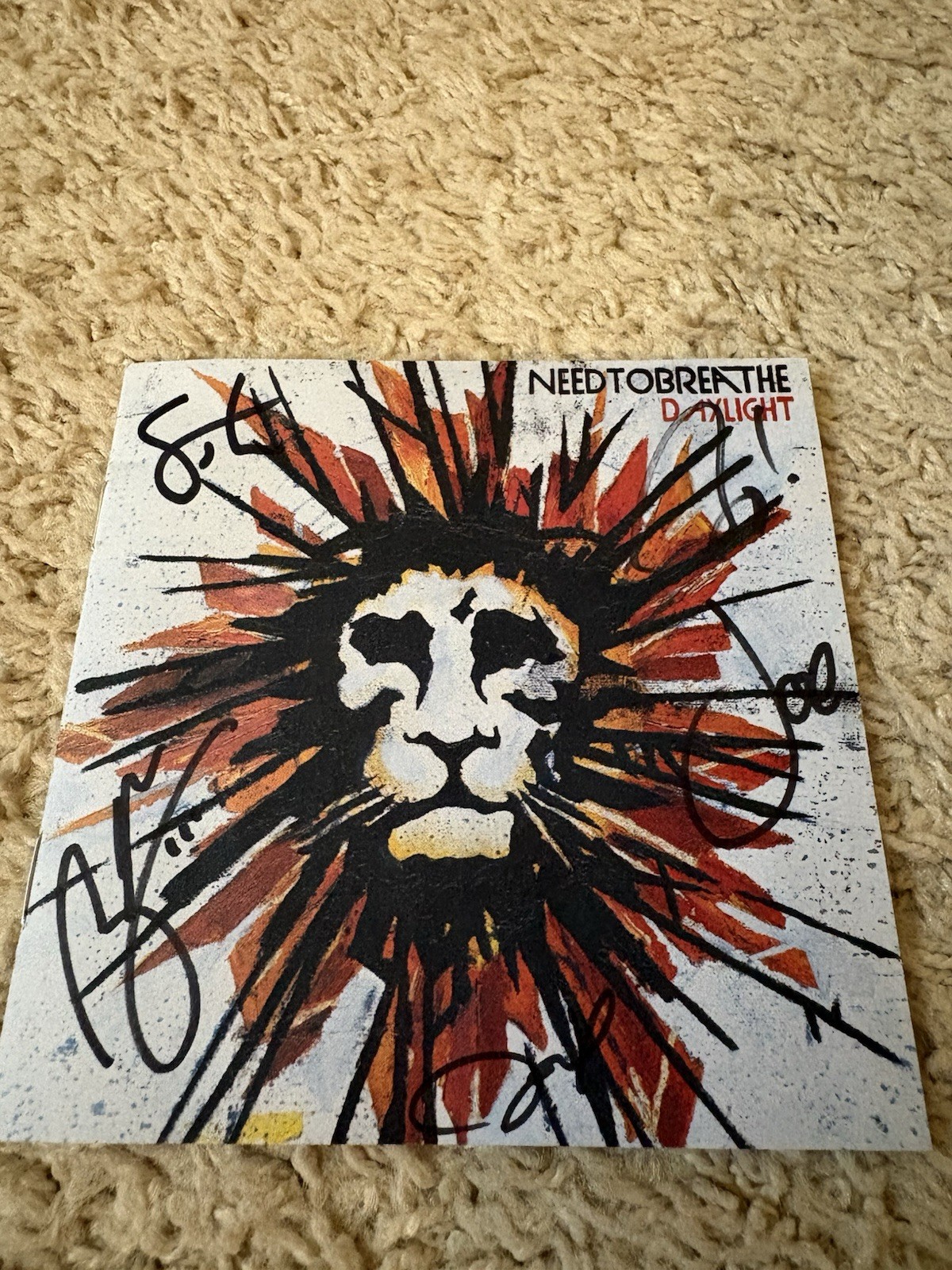 SIGNED Daylight By Needtobreathe CD Rock Switchfoot Crowder For King & Country
