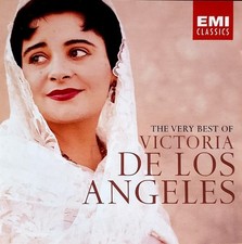 VICTORIA DE LOS ANGELES Very Best of Victoria de los Angeles (Greatest Hits) CD picture