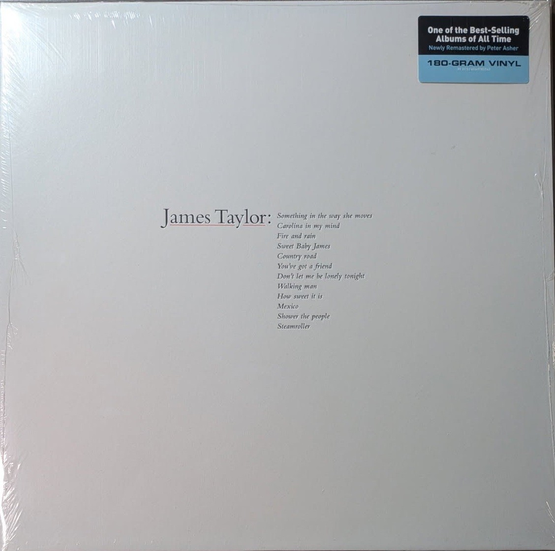James Taylor Greatest Hits 180g vinyl ultrasonically cleaned* ships fast
