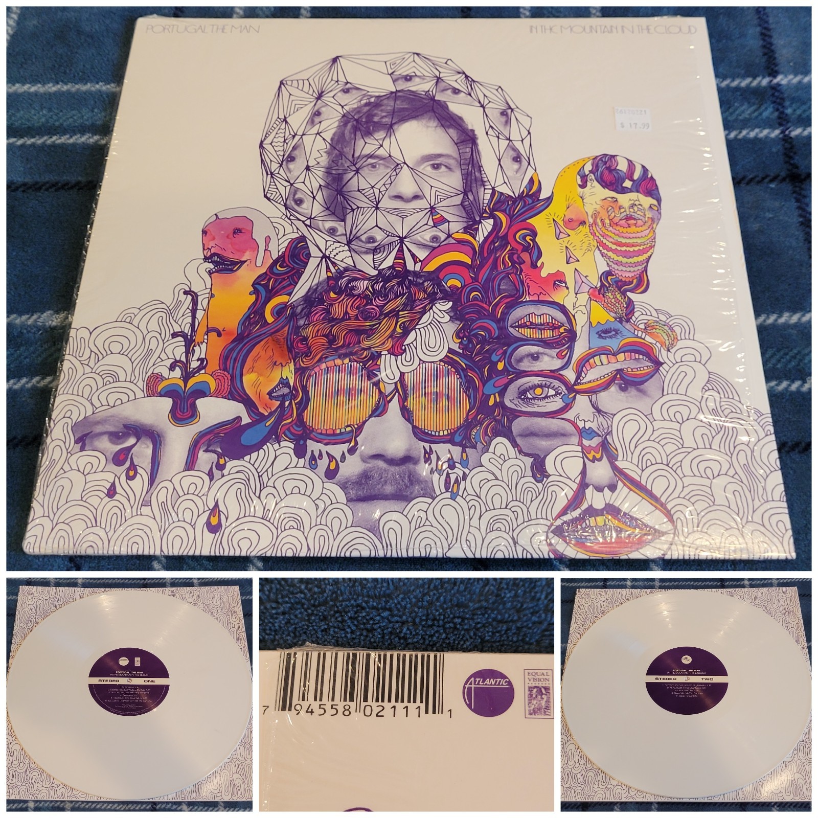 Portugal. The Man - In The Mountain In The Cloud - 1st pressing / white EX vinyl