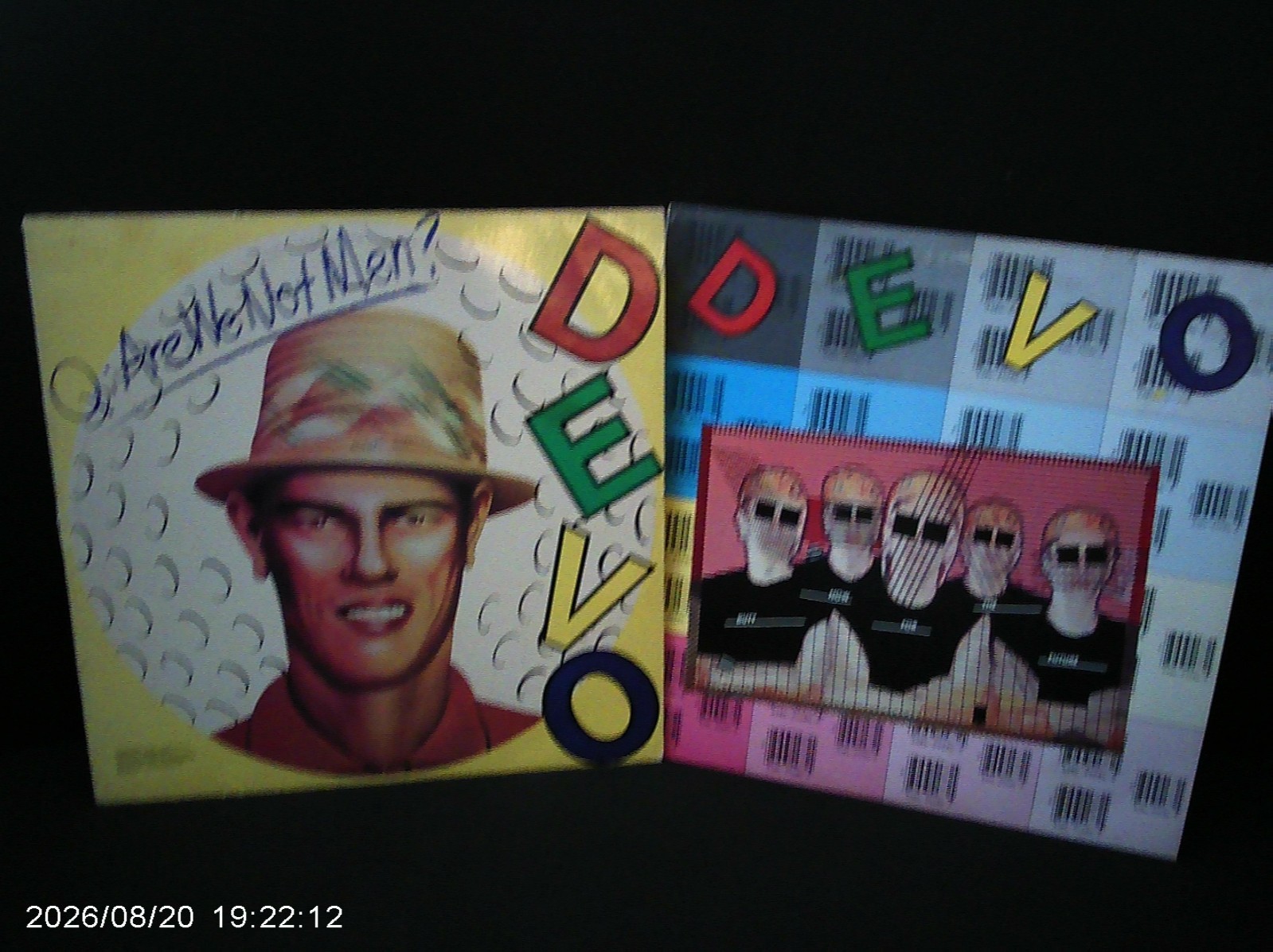 DEVO vinyl LOT x2 Are We Not Men? 1978 + Duty For The Future 1979 OIS VG+