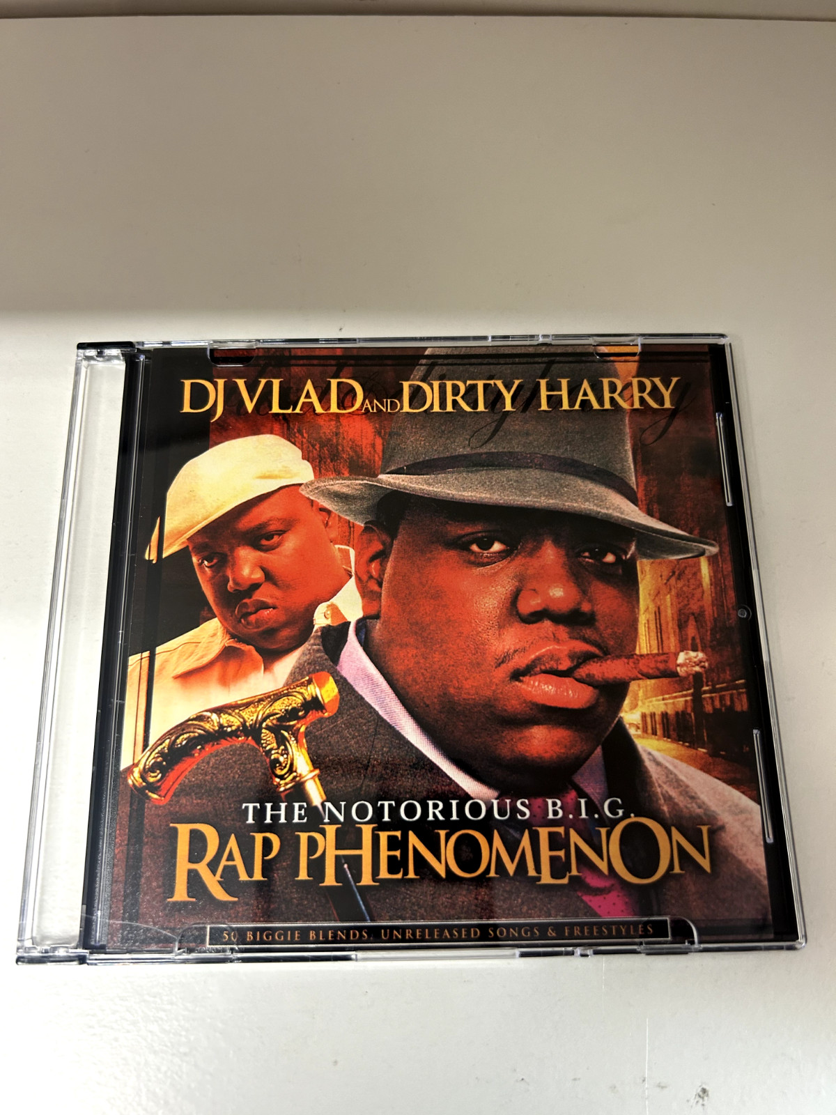 DJ VLAD & DIRTY HARRY RAP PHENOMENON PT.1 NOTORIOUS BIG NYC MIXTAPE MIX CD