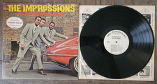 The Impressions Keep On Pushing LP Promo Curtis Mayfield ABC-493 Hype Sticker picture