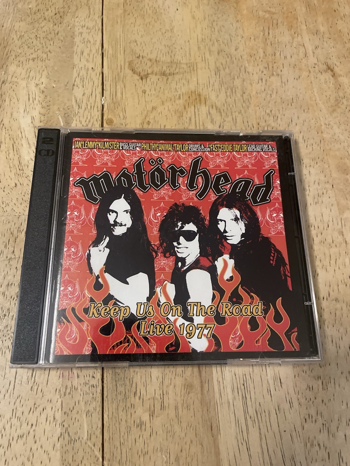 MOTORHEAD Keep Us on the Road: Live 1977 - Castle 2-Disc CD Set (2002) VGC