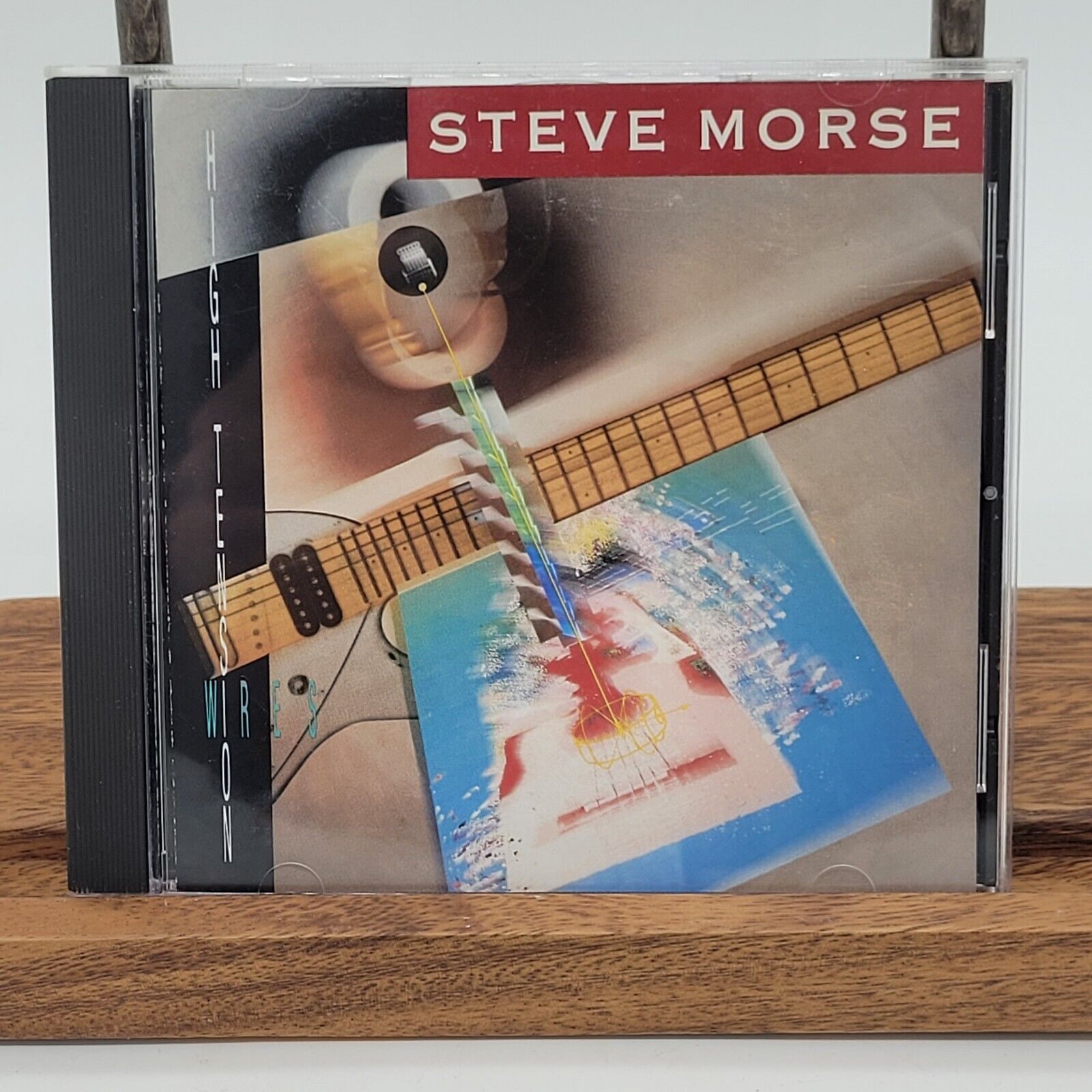 Very Nice STEVE MORSE High Tension Wires  CD Rare Ships Safe And Quick 
