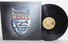CHROME MOLLY Angst LP UK Pressing 1988 IRS Records Hard Rock Heavy Metal Vinyl picture
