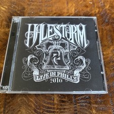 Live in Philly 2010 by Halestorm (CD, 2010) 2-Disc Set With DVD OOP Rock picture