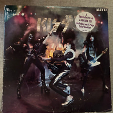 Kiss Alive 2 LP VG+ Vinyl Casablanca 1974 w/ Book picture