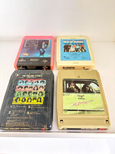 Lot 4 8-Track Cartridges: Blondie Rolling Stones Some Girls Cheech Chong Carlin picture