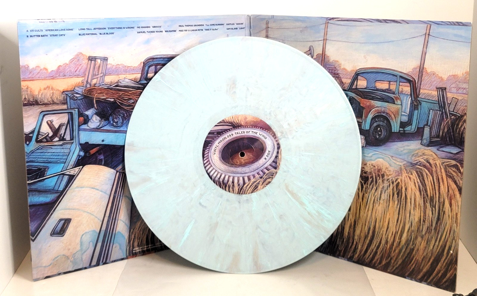 Vinyl Moon: Vol. 069 Tales of the Wind LP Vinyl Moon Club 2021 Antique Turquoise