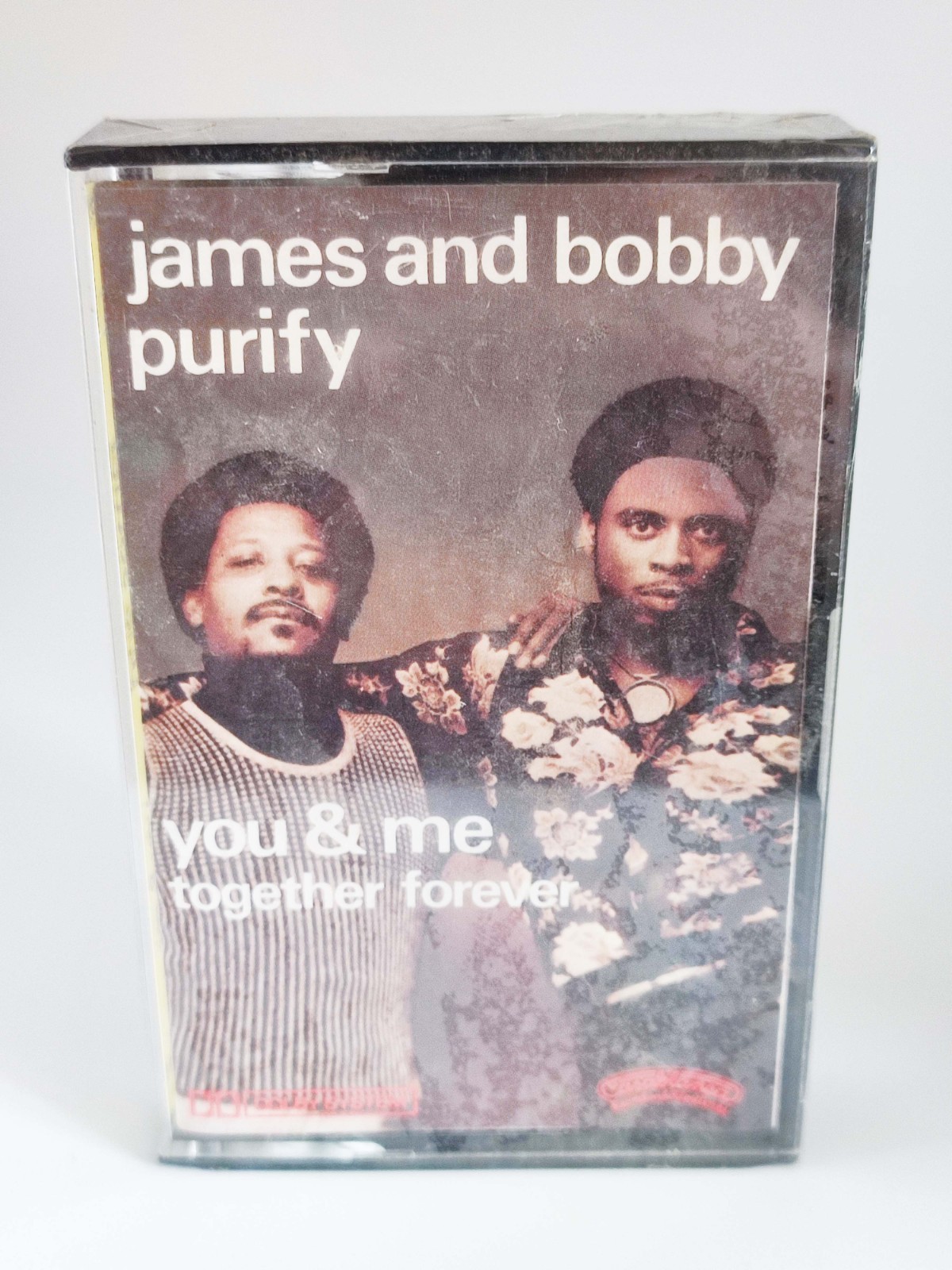 1975 FACTORY SEALED CASSETTE TAPE JAMES & BOBBY PURIFY YOU & ME TOGETHER FOREVER