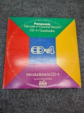 Panasonic Introductions To CD-4 QuadraDisc RCA DPD2-0044 Quadraphonic Demo LP... picture