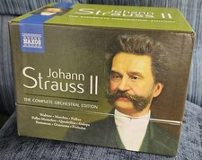 JOHANN STRAUSS II The Complete Orchestral Edition (52 discs, Naxos) *nice 2011 picture