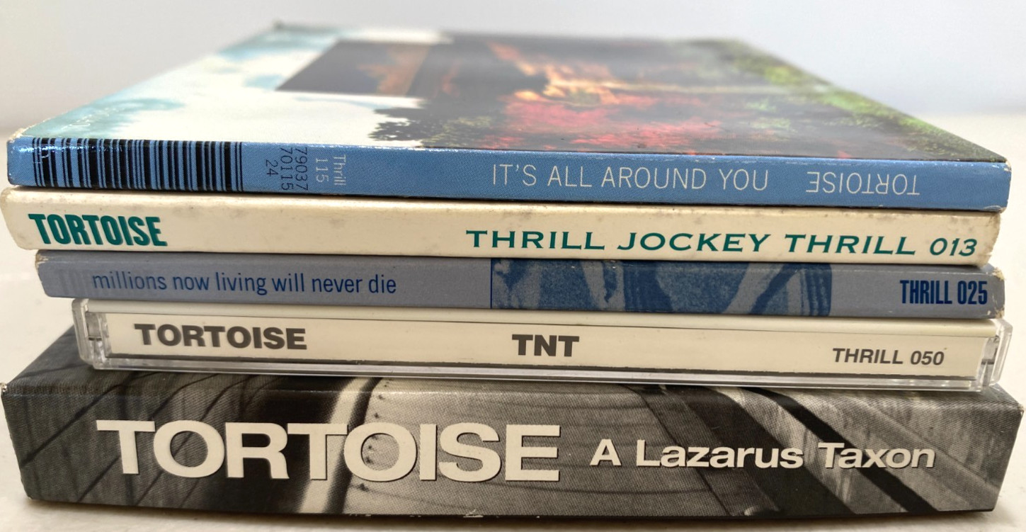 LOT OF 5 Tortoise TNT CD 1998 Rock Thrill Jockey Its All Around You ETC CD Album