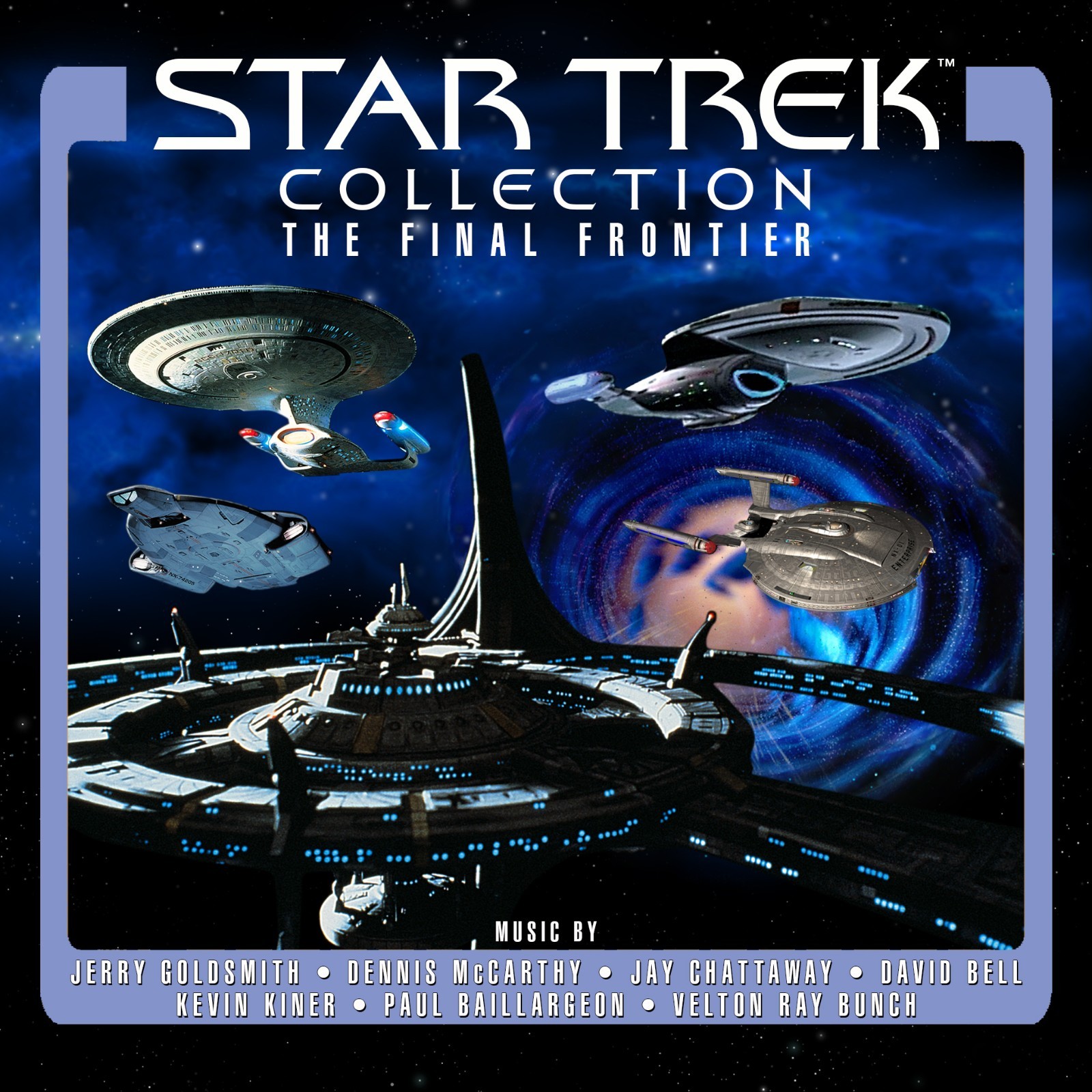 STAR TREK COLLECTION-THE FINAL FRONTIER Limited Edition 4xCD SOUNDTRACK Box Set
