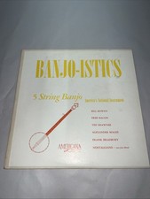 Banjo-istics; Finger Stylists and Plectrum- Vinyl LP A 880 American Recording picture