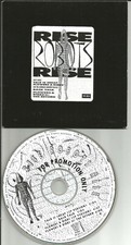 RISE ROBOTS RISE Talk is Cheap w/ 2 UNRELEASED TRX PROMO DJ CD single USA picture