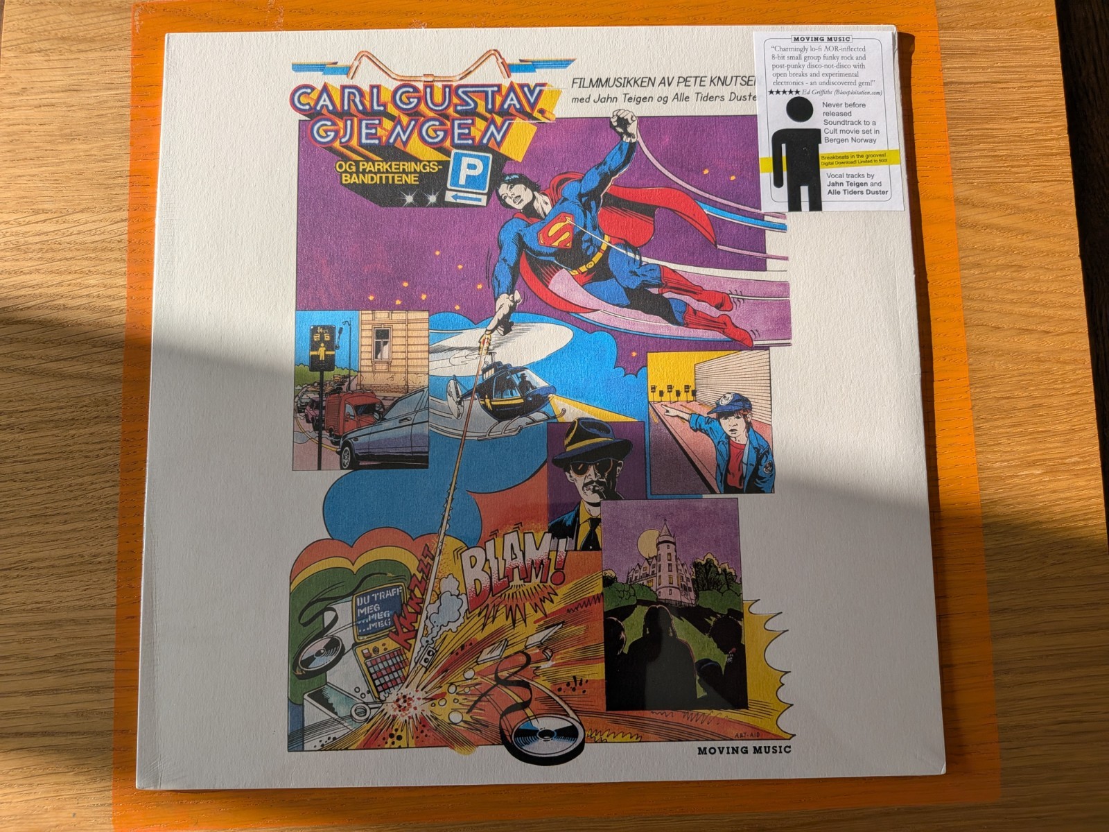 Carl Gustav Gjengen | OG Parkeringsbandittene Pete Knutsen Vinyl LP - New Sealed