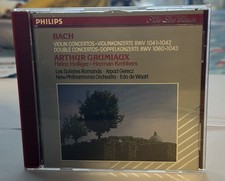 [CD] Violin Arthur Grumiaux Bach Concerto  Classic See photos for details X picture