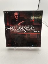 J. S. BACH DANIEL BARENBOIM - Bach: Well Tempered Clavier, Books 1 & 2 - 5 CD picture