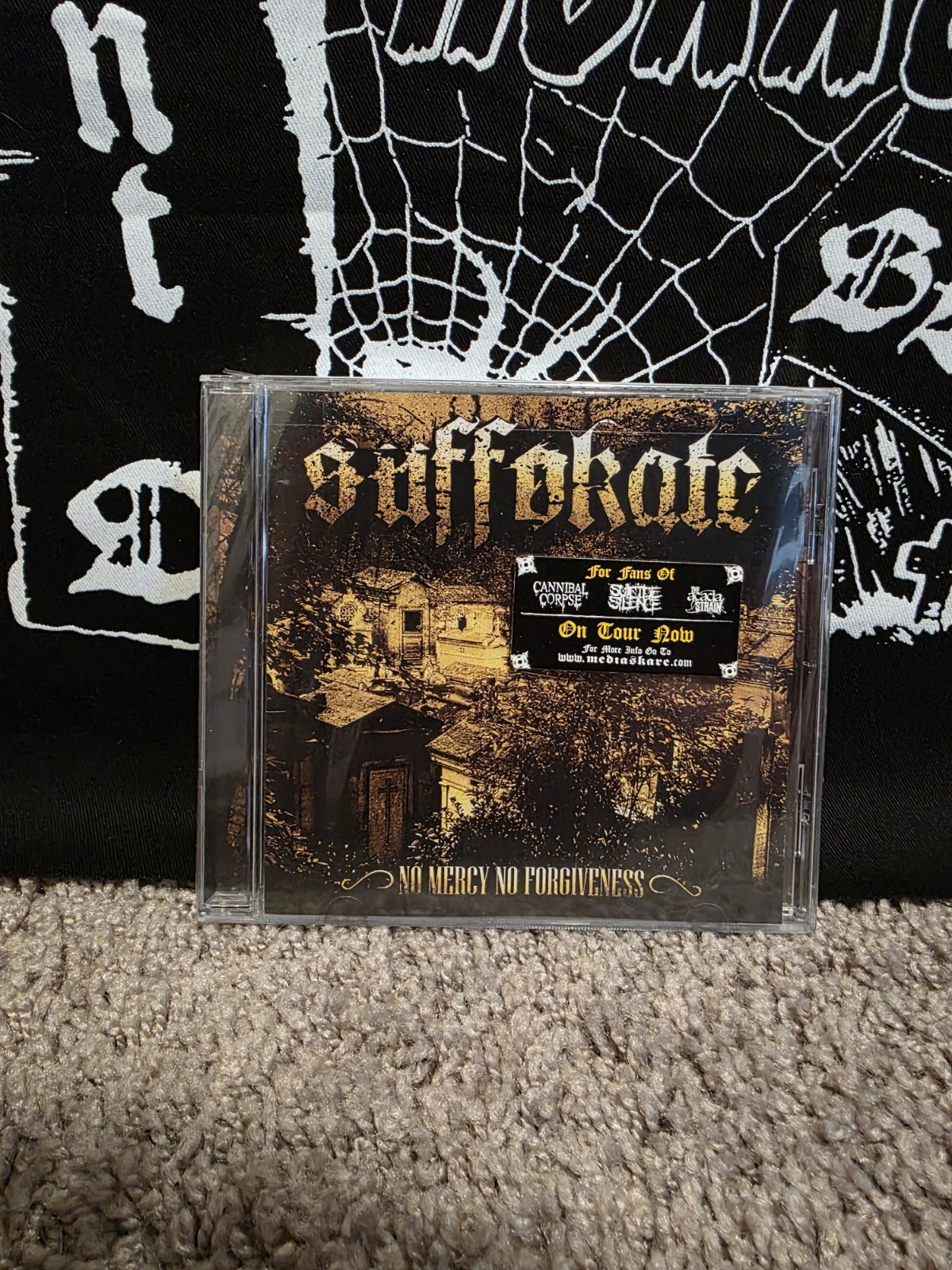 Suffokate - No Mercy No Forgiveness CD (Deathcore) Sealed
