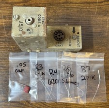 Seeburg PULSE AMPLIFIER REBUILD KIT CAPACITORS RESISTORS ONLY picture