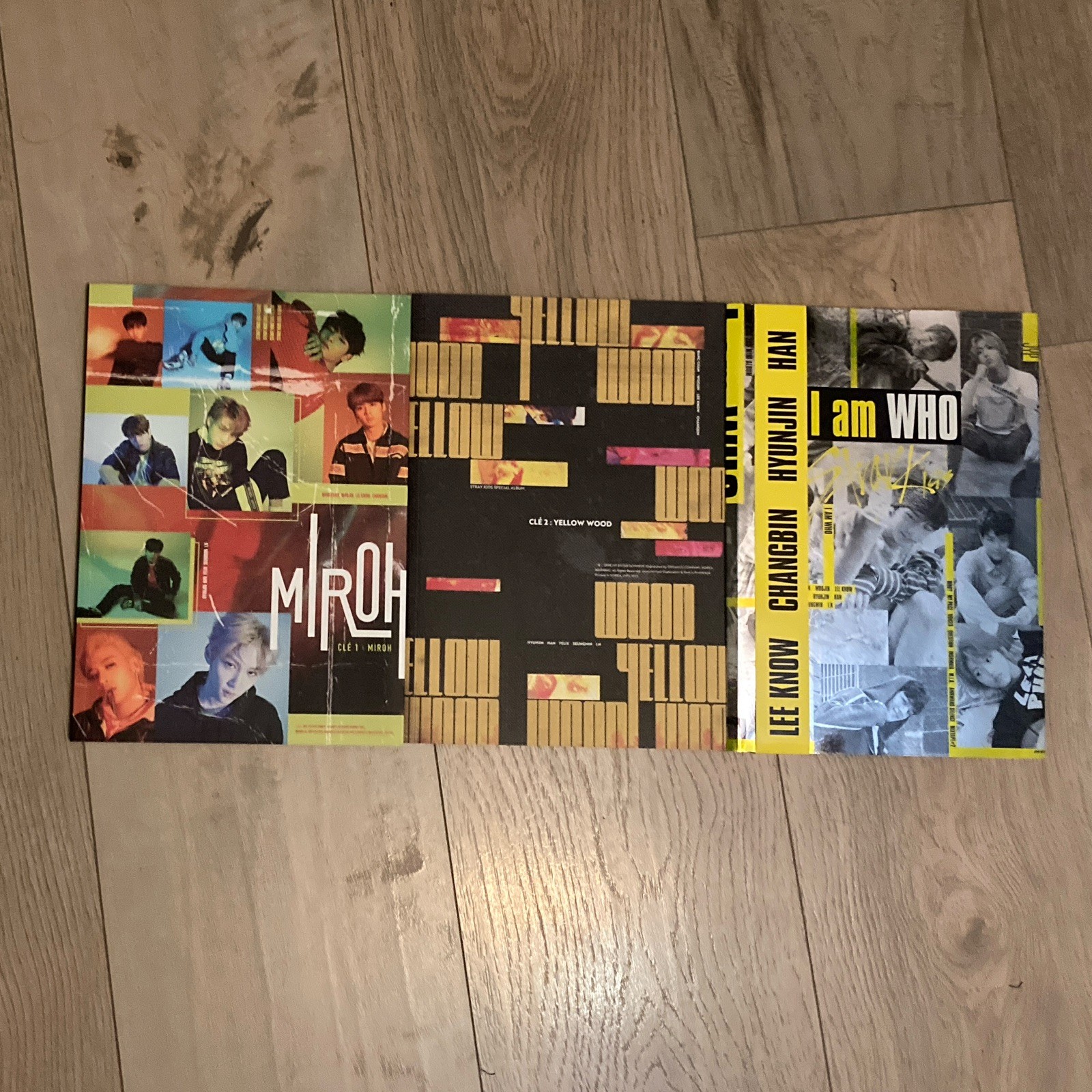 Stray Kids I am WHO, MIROH, Yellow Wood standard SET
