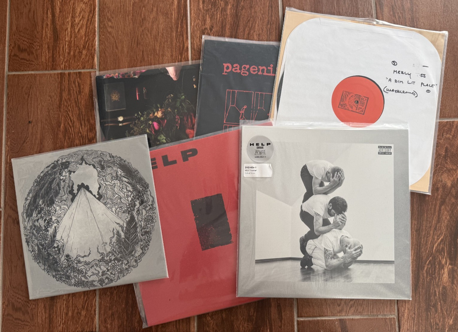 USED LOT 6x PUNK SCREAMO NOISE HC pg99 help mercy ties orchid loma prieta