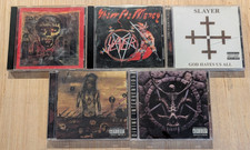 Slayer 5 CD Lot - God Hates Us All Divine Intervention Christ Illusion Show No picture